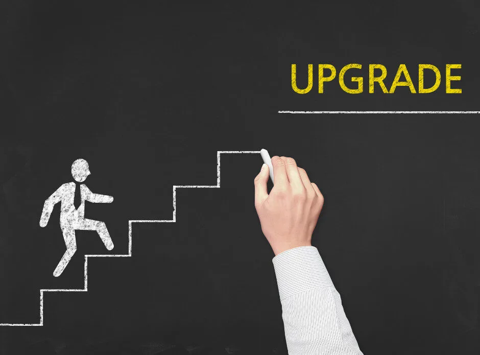 an upgrade can help your website